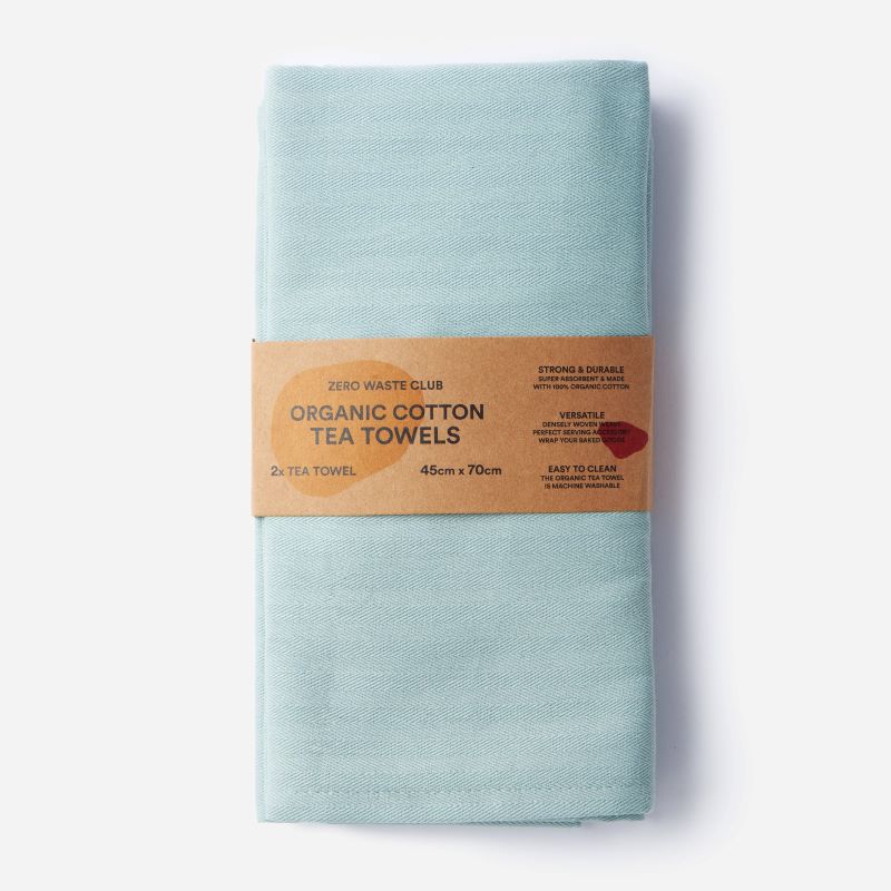 ORGANIC Cotton Tea Towels (Pack of 2)