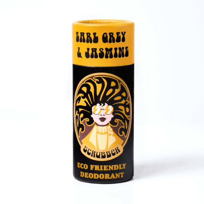 Deodorant EXTRA SENSITIVE with Earl Grey and Jasmine scent in an eco-friendly, plastic-free refillable container.