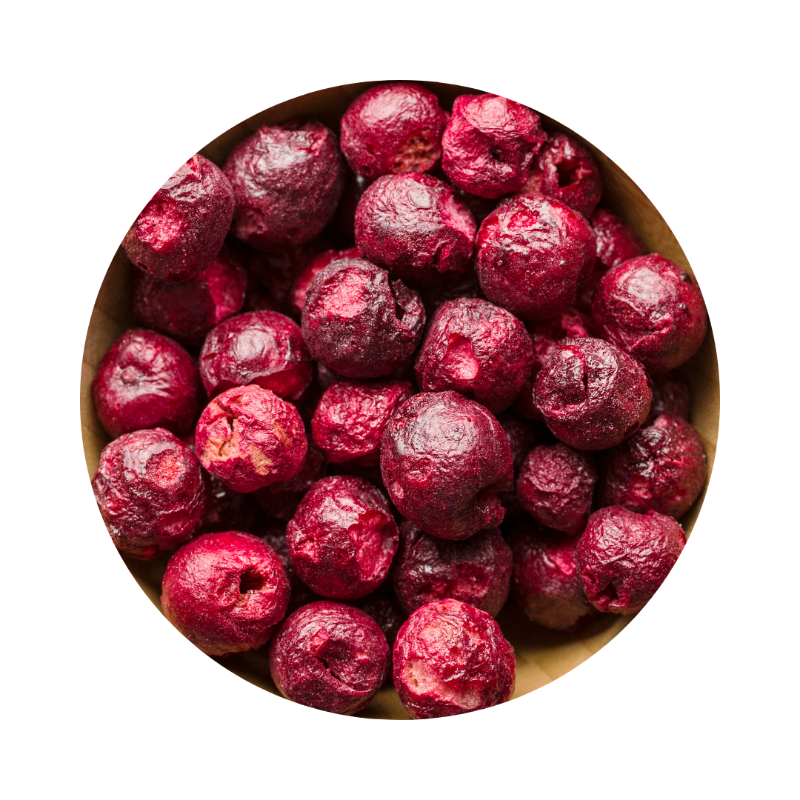 Freeze-dried Sour Cherries (per 100g)