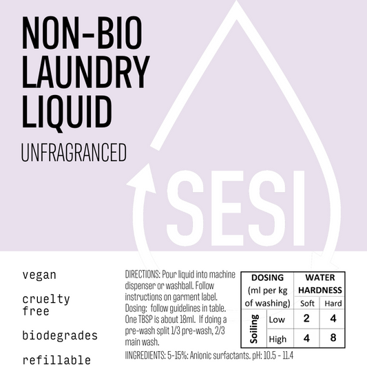 Laundry NON-BIO Liquid FRAGRANCE FREE (1L)