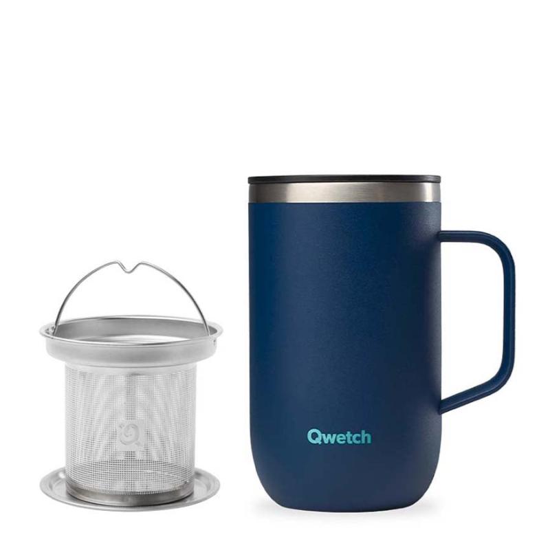 Insulated Steel Mug with Handle (470ml)