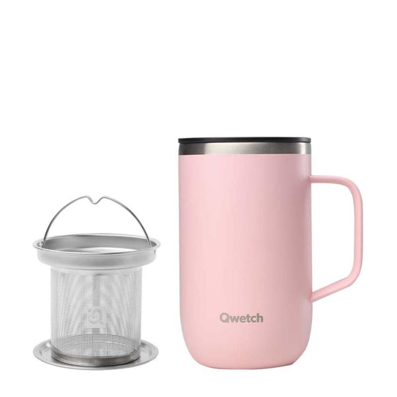 Insulated Steel Mug with Handle (470ml)