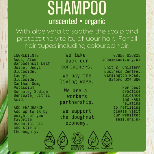 Organic Shampoo | Bulk | Unscented