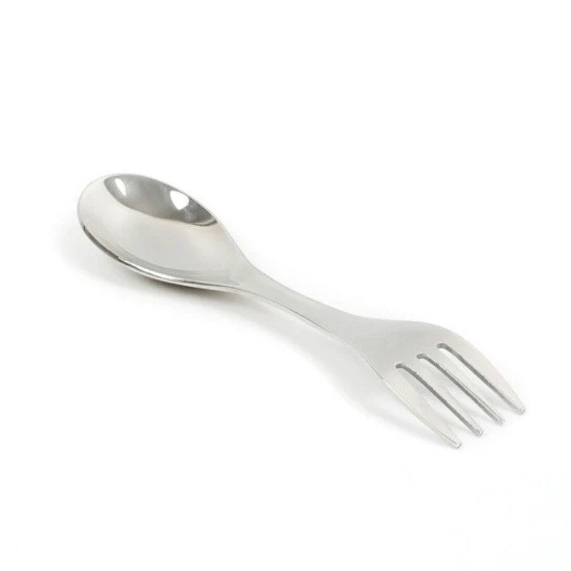 Stainless Steel Spork - Slice of green – The Village Refill