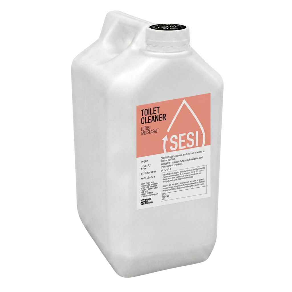SESI toilet cleaner container on a white background