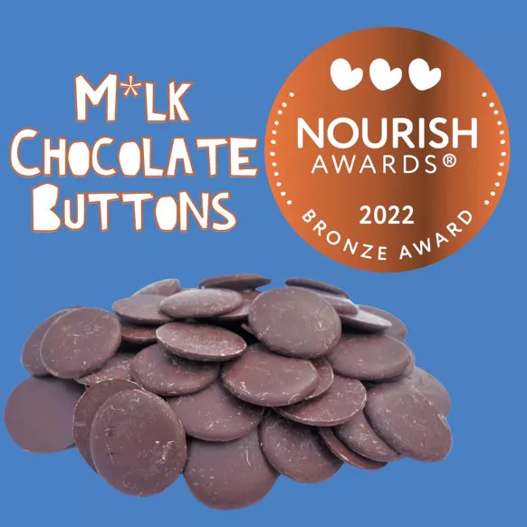 M*lk Chocolate Buttons ORGANIC (per 100g)