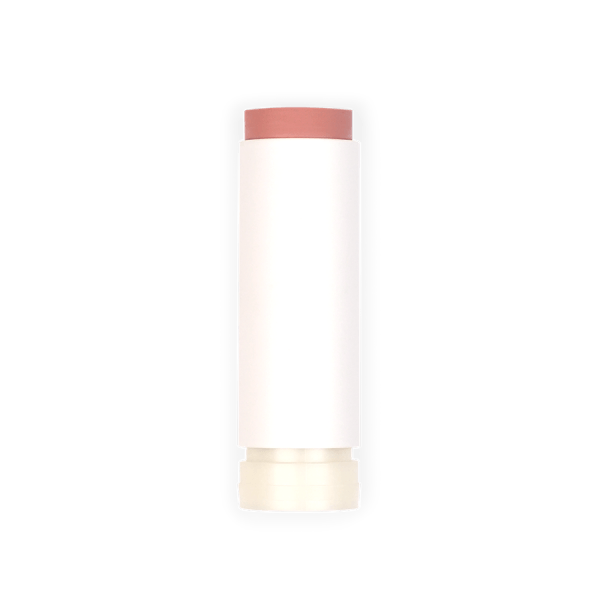 Blush Stick ORGANIC (10g) with natural plant-based formula in a refillable, plastic free container for gentle skin care.