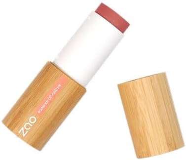 Blush Stick ORGANIC (10g) with natural plant-based ingredients in eco-friendly bamboo packaging for a plastic free refill option