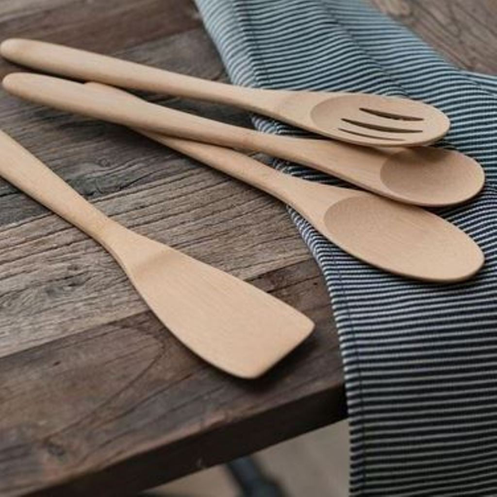 Bamboo Cooking Utensils (4pcs)