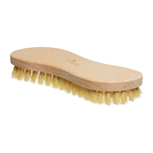 Super Scrubbing Brush with Natural Bristles (FSC 100%) with wooden handle for effective plastic free household cleaning.