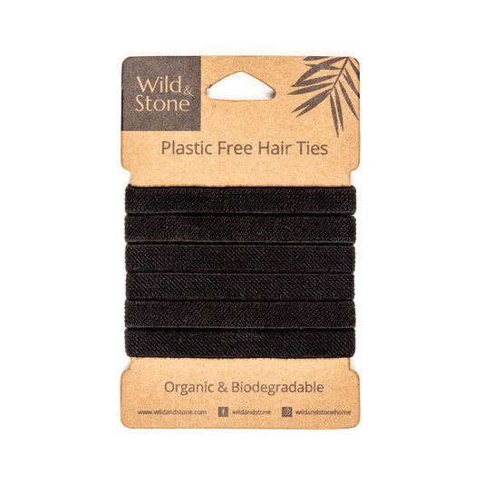 Hair Ties/Bands ORGANIC (6 pcs)