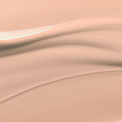 Smooth skin texture with gentle waves and natural tones representing Second Skin Tinted ORGANIC Serums (30ml) for natural skincare.