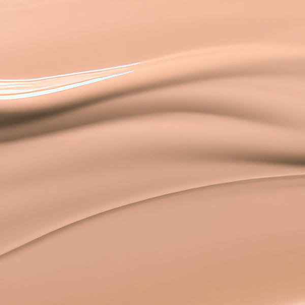 Smooth textured beige liquid representing Second Skin Tinted ORGANIC Serums (30ml) for natural skincare look