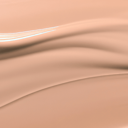 Smooth textured beige liquid representing Second Skin Tinted ORGANIC Serums (30ml) for natural skincare look