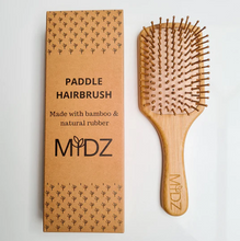 Load image into Gallery viewer, Bamboo Paddle Hairbrush
