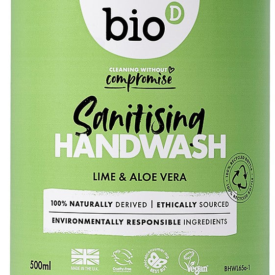 Lime & Aloe Vera Sanitising Hand Wash