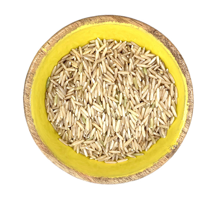 Basmati BROWN rice ORGANIC (per 500g)
