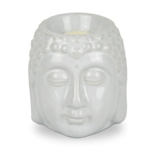 Load image into Gallery viewer, Buddha Head Wax Melter - White
