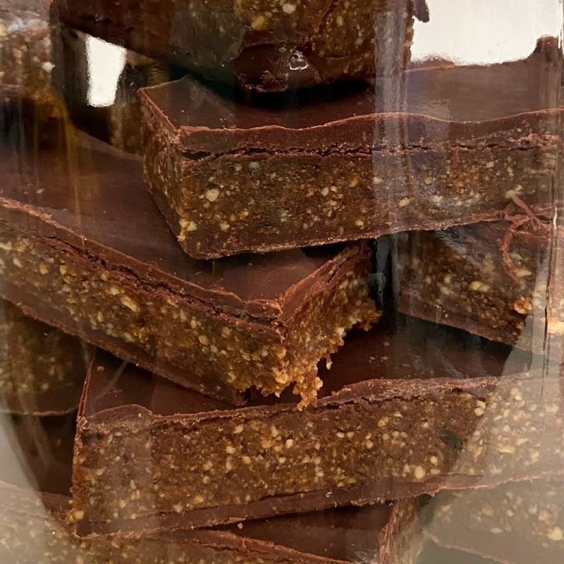 Vegan Chocolate Slabs ORGANIC (per slice)