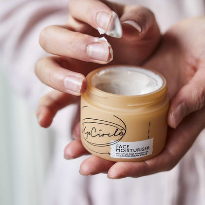 Face Moisturiser Argan Powder - Vitamin E & Aloe Vera (60ml)