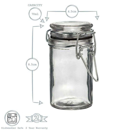 Spice Glass Storage Jar (70ml)
