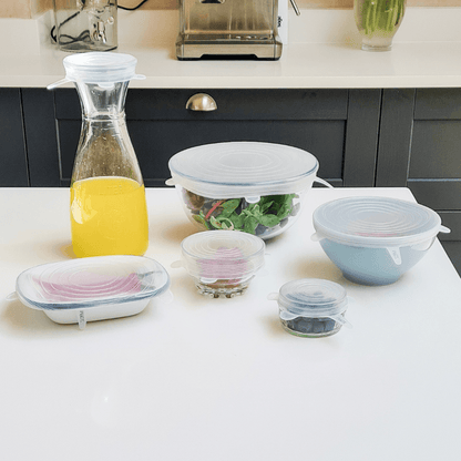 Silicone Stretch Lids - Set of 6