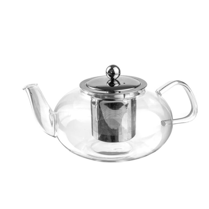 Clear Glass Infuser Teapot (800ml)