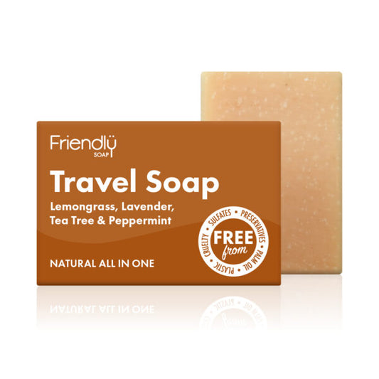 TRAVEL SOAP - Lemongrass, Lavender, Tea Tree & Peppermint