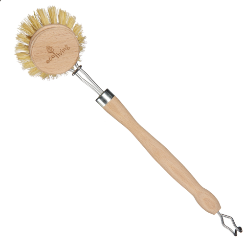 Wooden Dish Brush (FSC 100%) with removable plant-based brush