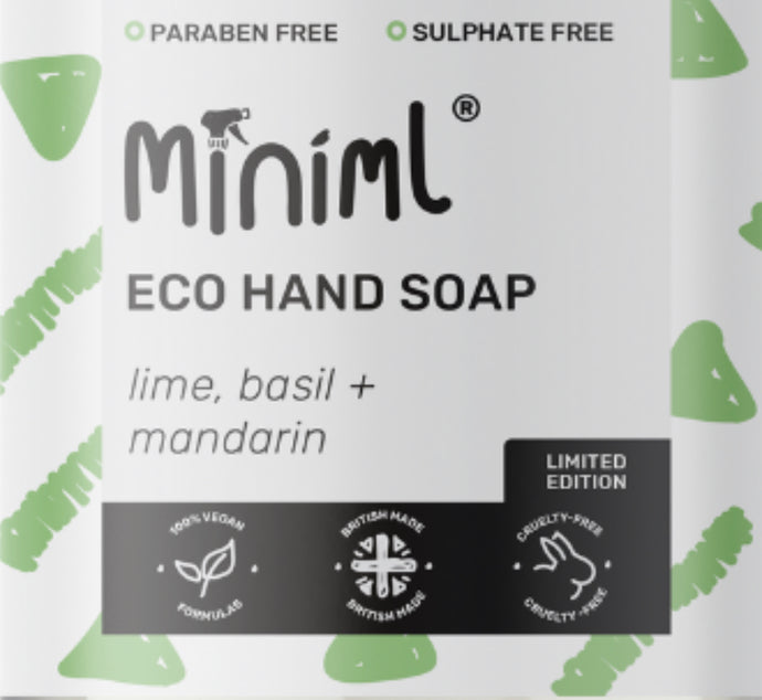 Lime, Basil + Mandarin Hand Wash