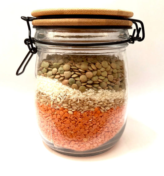 Coconut & Lentil ORGANIC soup in a Jar