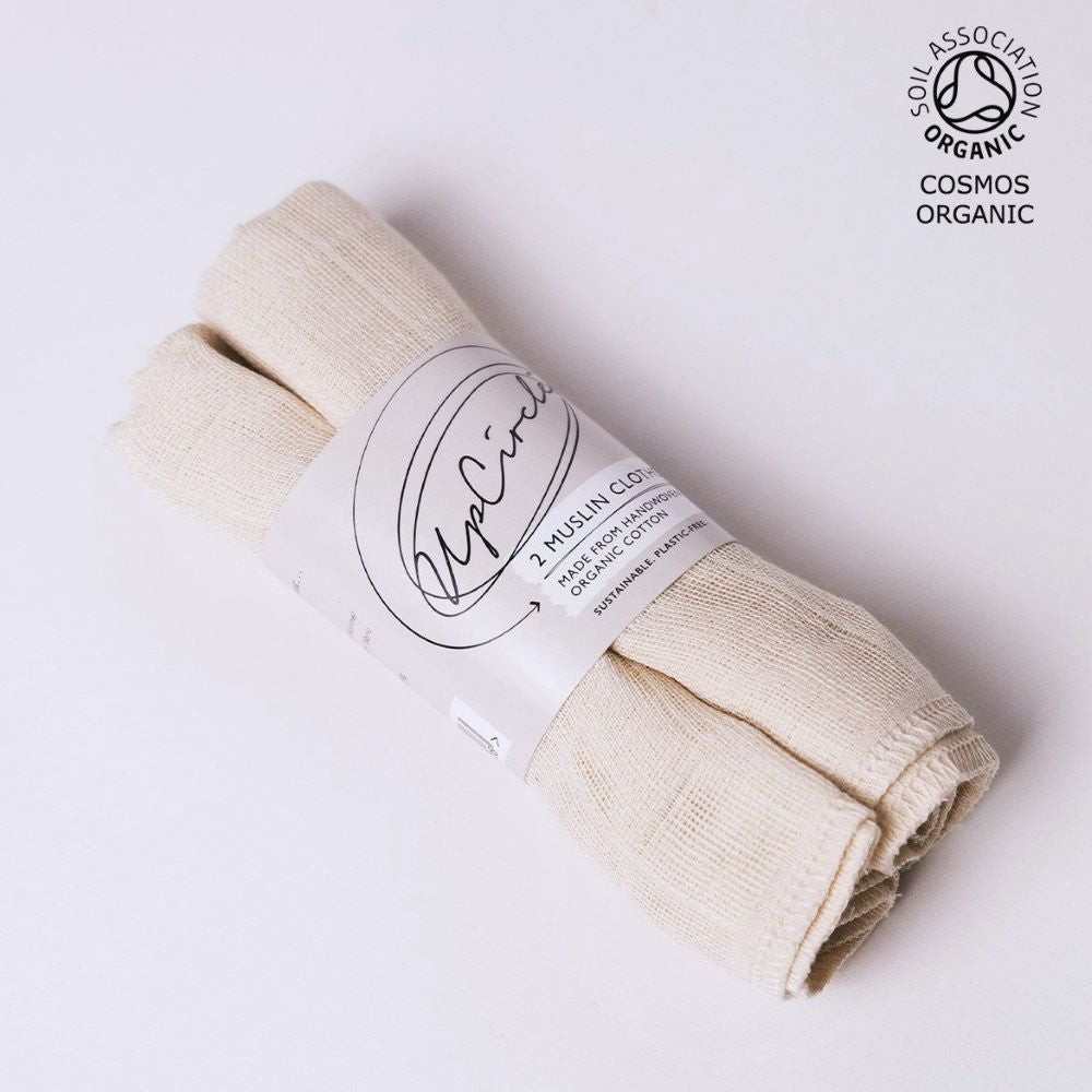 MUSLIN Cloths ORGANIC (2pcs)