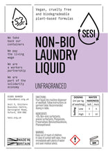 Load image into Gallery viewer, Laundry NON-BIO Liquid FRAGRANCE FREE (1L)
