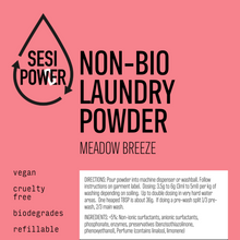 Load image into Gallery viewer, Non-Bio Laundry Powder MEADOW BREEZE (per 1kg)
