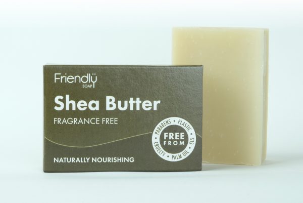 SHEA BUTTER (95g) - Facial Soap for dry and sensitive skin