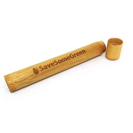 Bamboo Travel Case for Toothbrush